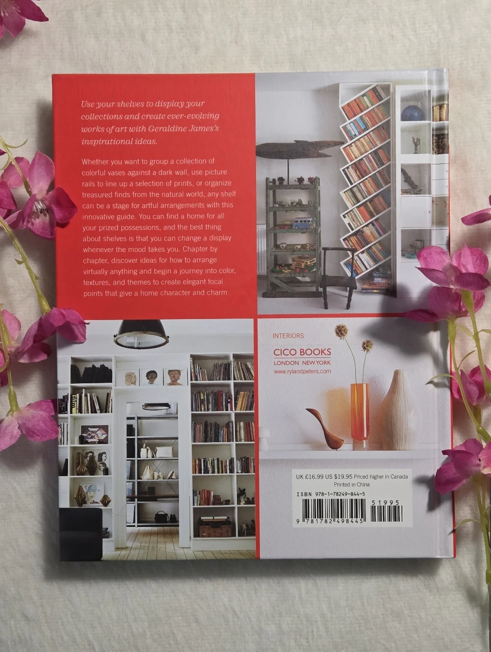 📘#shelfie: How to style and display your collections by Geraldine James Book - Picture 2 of 5